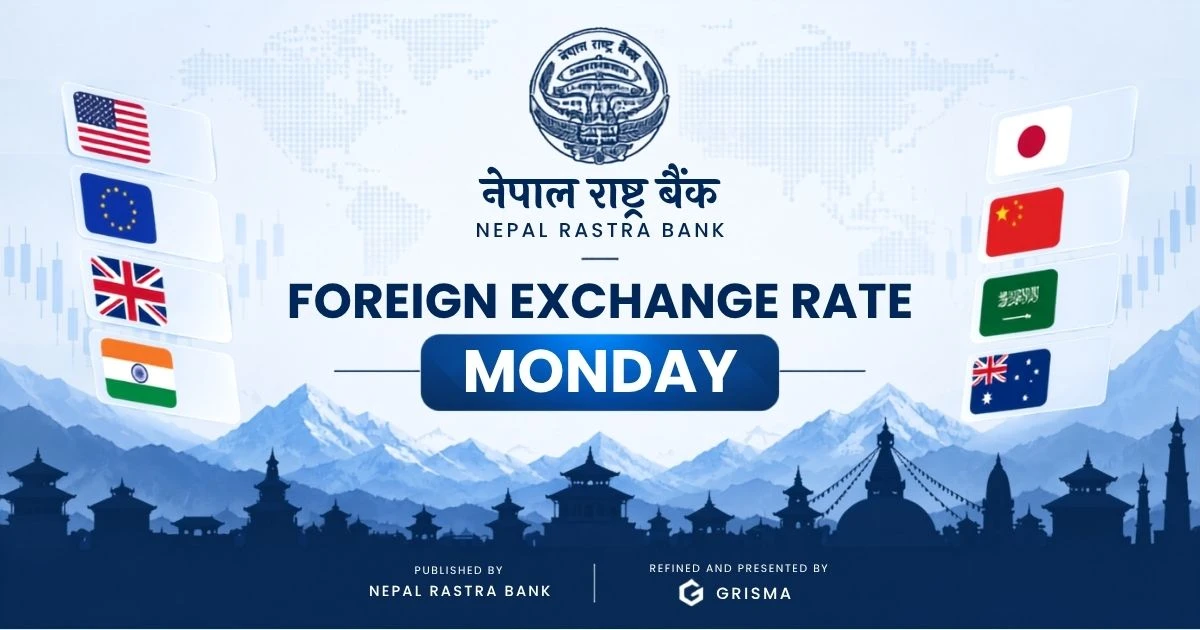 Nepal Rastra Bank Foreign Exchange Rate - Monday (2026-09-14)