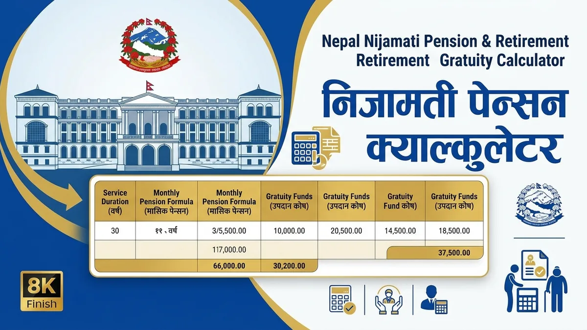 Nijamati Civil Service Pension Calculator