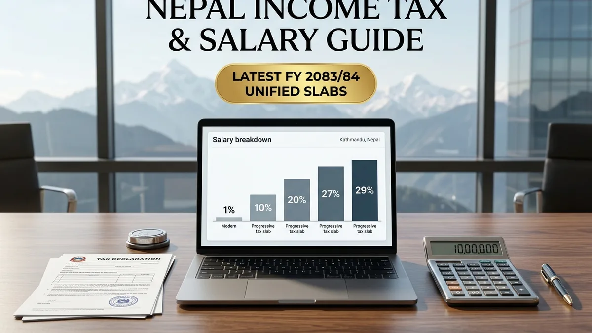 Complete Guide to Nepal Income Tax Act 2058: Slabs (FY 2083/84 & Historical), Salary Breakdown, Deductions, TDS & Corporate Tax Architecture